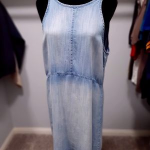 Denim dress-Anthropology